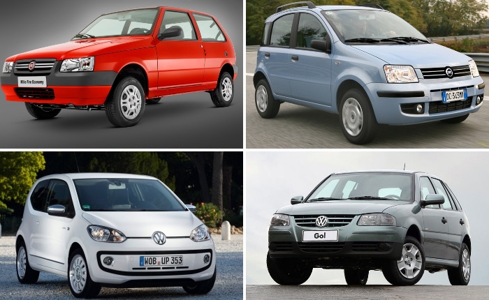 Divulgação Após anos de glórias, os populares nacionais estão com os dias contados. Modelos como VW Gol, Fiat Mille, Chevrolet Celta e Ford Ka em breve serão substitu...